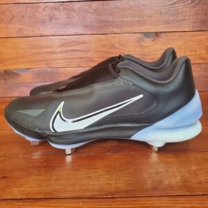Nike Force Zoom Trout 8 Pro Baseball Cleats Men 11.5 Black‎ Metal CZ5915-010 New